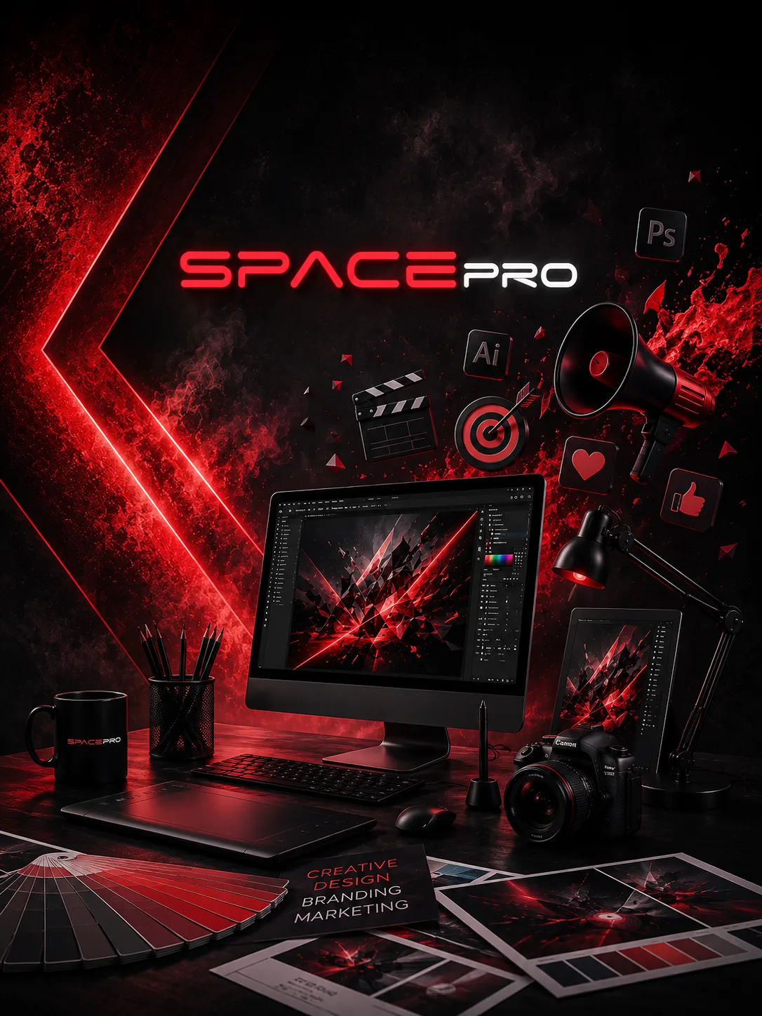 شركــة Space Pro للدعاية والإعلان